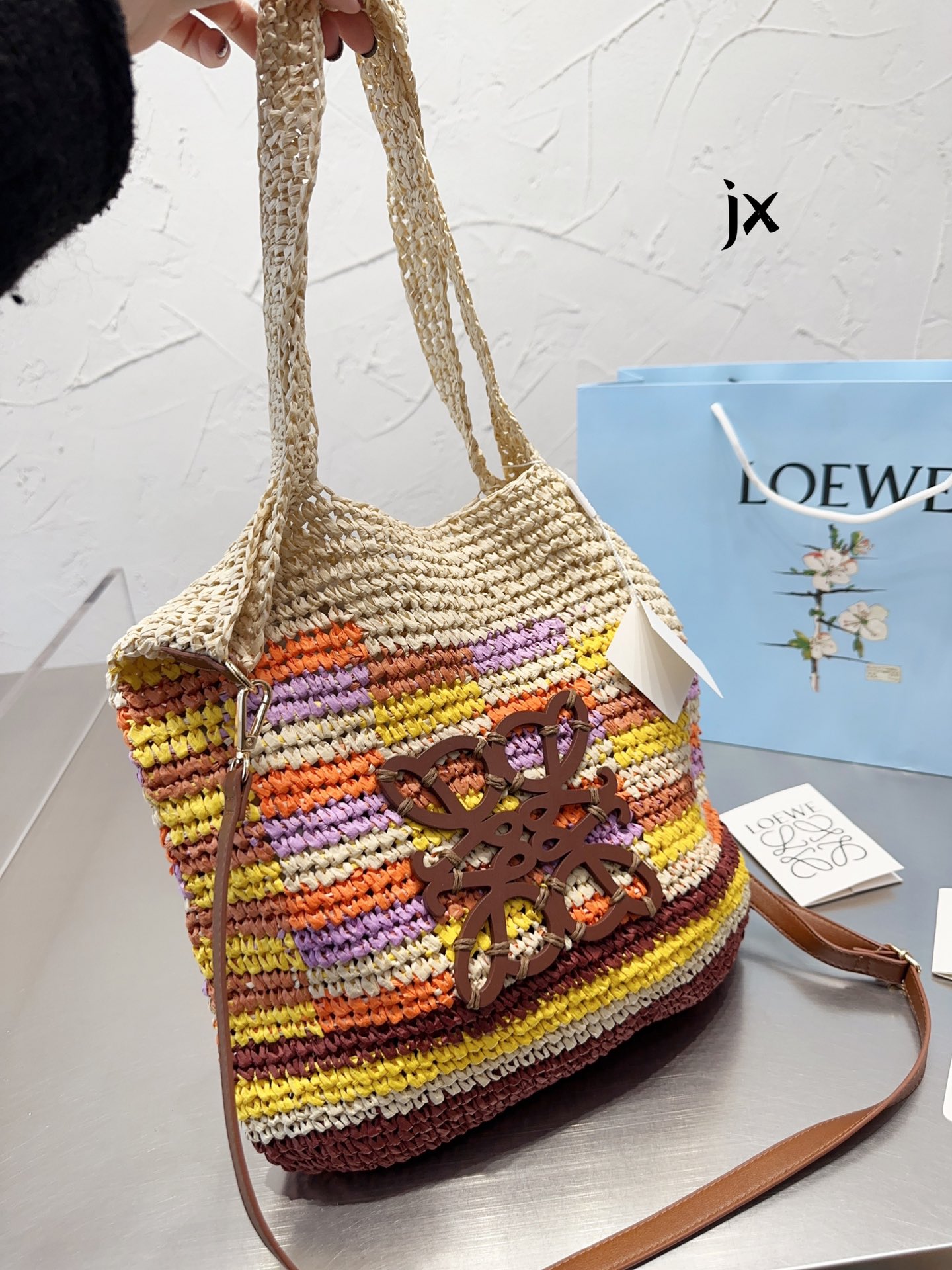 Loewe Anagram Basket hand bag 131740