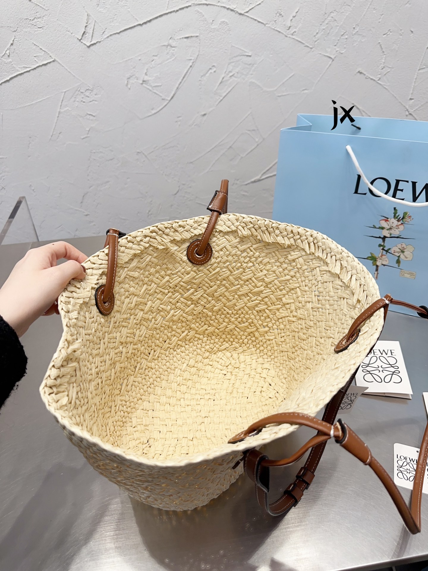 Loewe  Anagram Basket Bag 131741