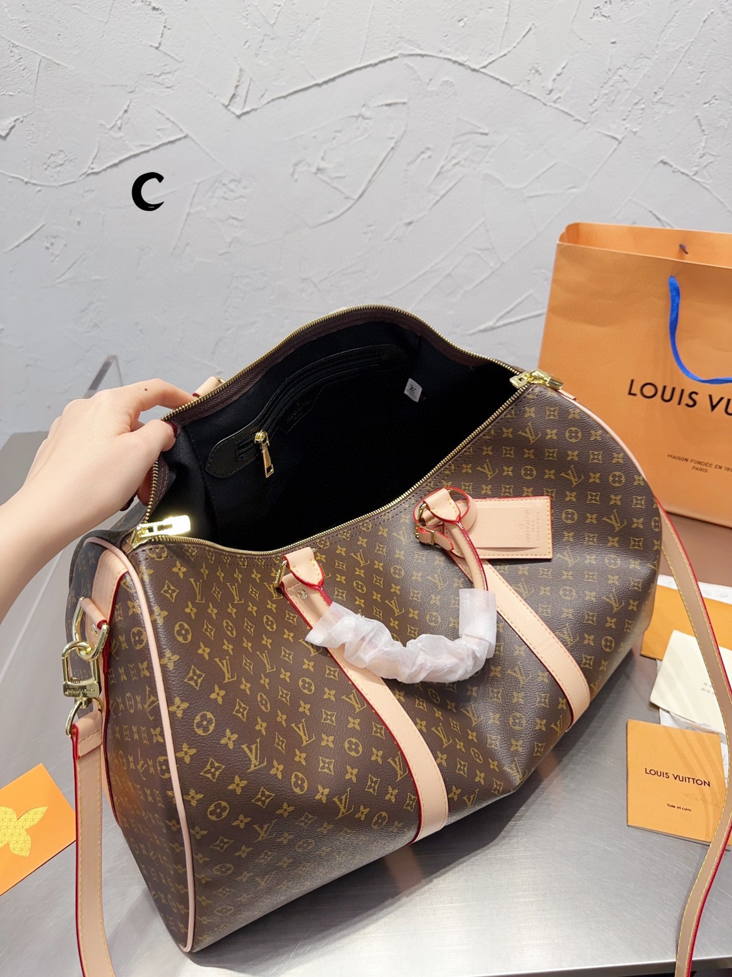 Lv Louis vuitton travel bag 131261