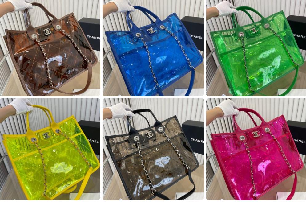 Chanel Transparent tote bag 132242