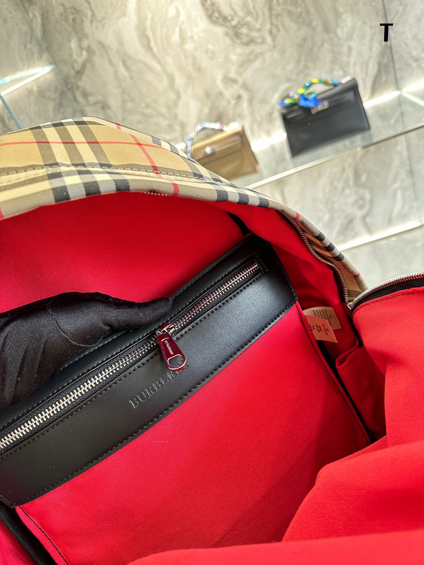 Burberry vintage backpack