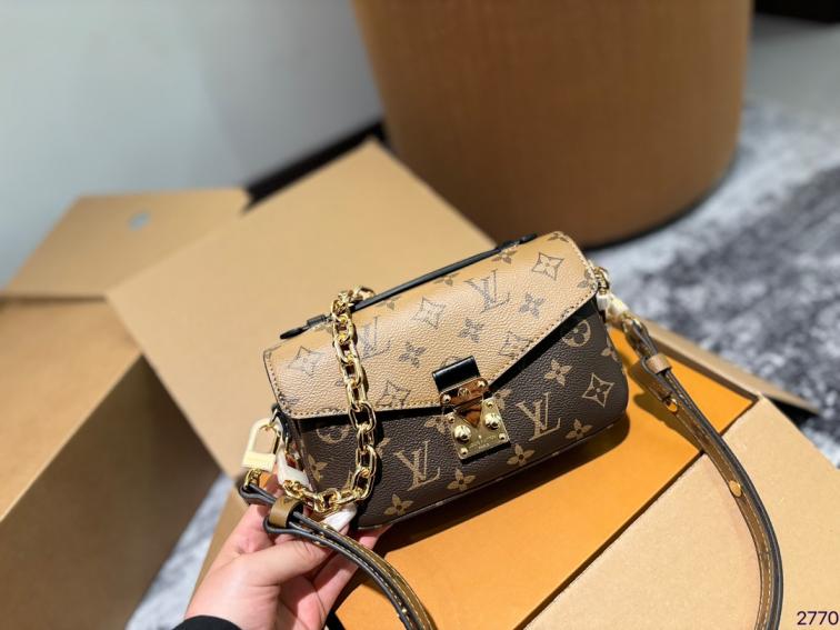 LV Louis vuitton cowskin leather east west bag