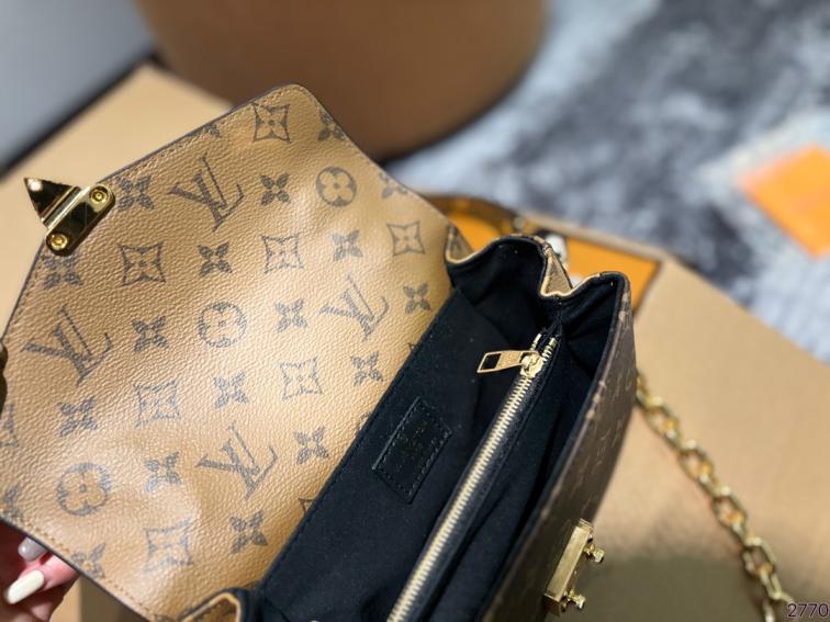 LV Louis vuitton cowskin leather east west bag
