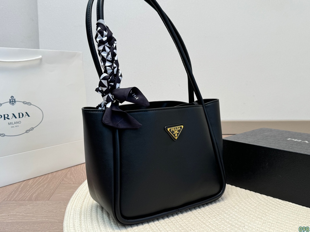 prada square hand bag