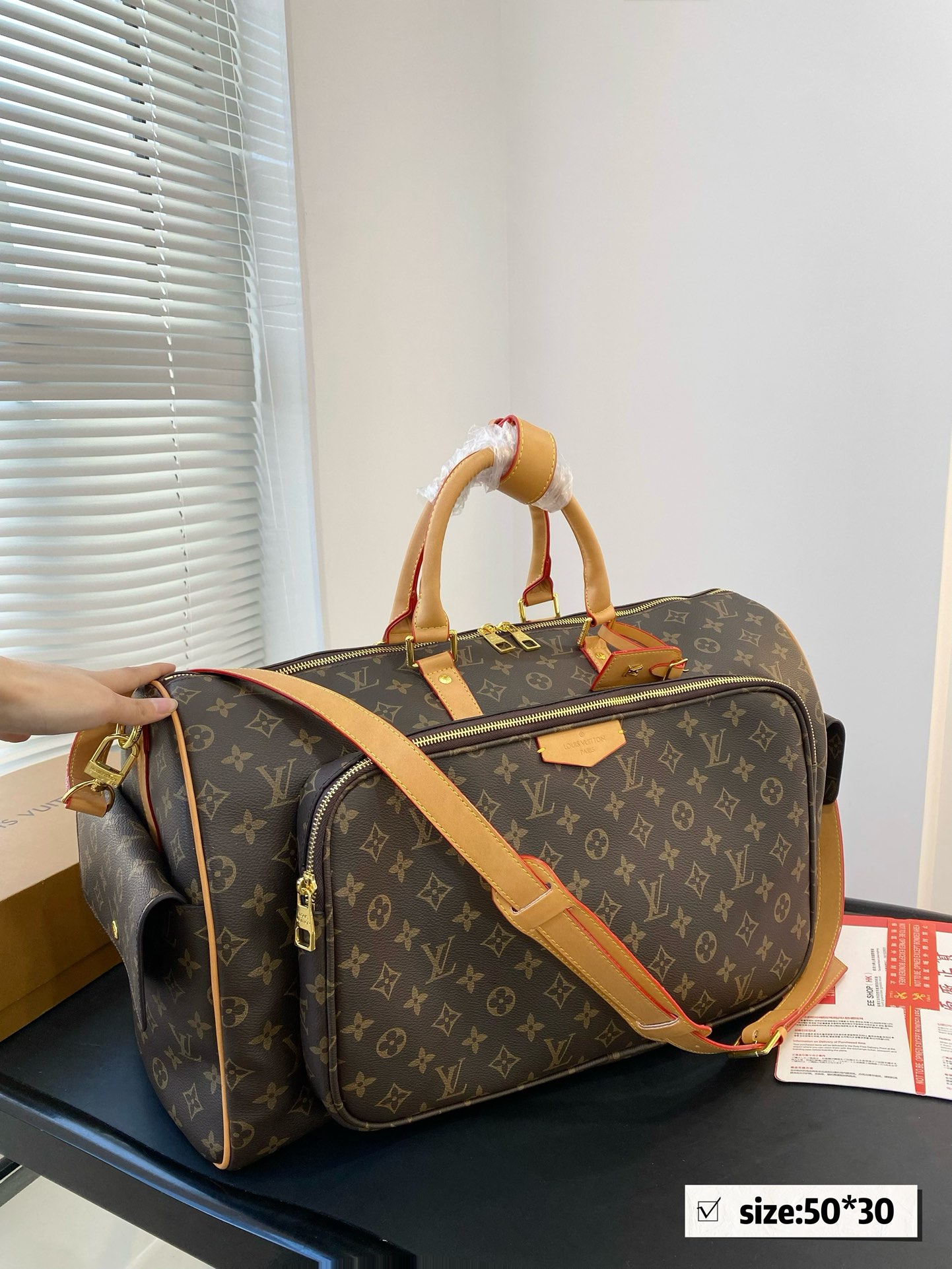 LV travel bag large handbag