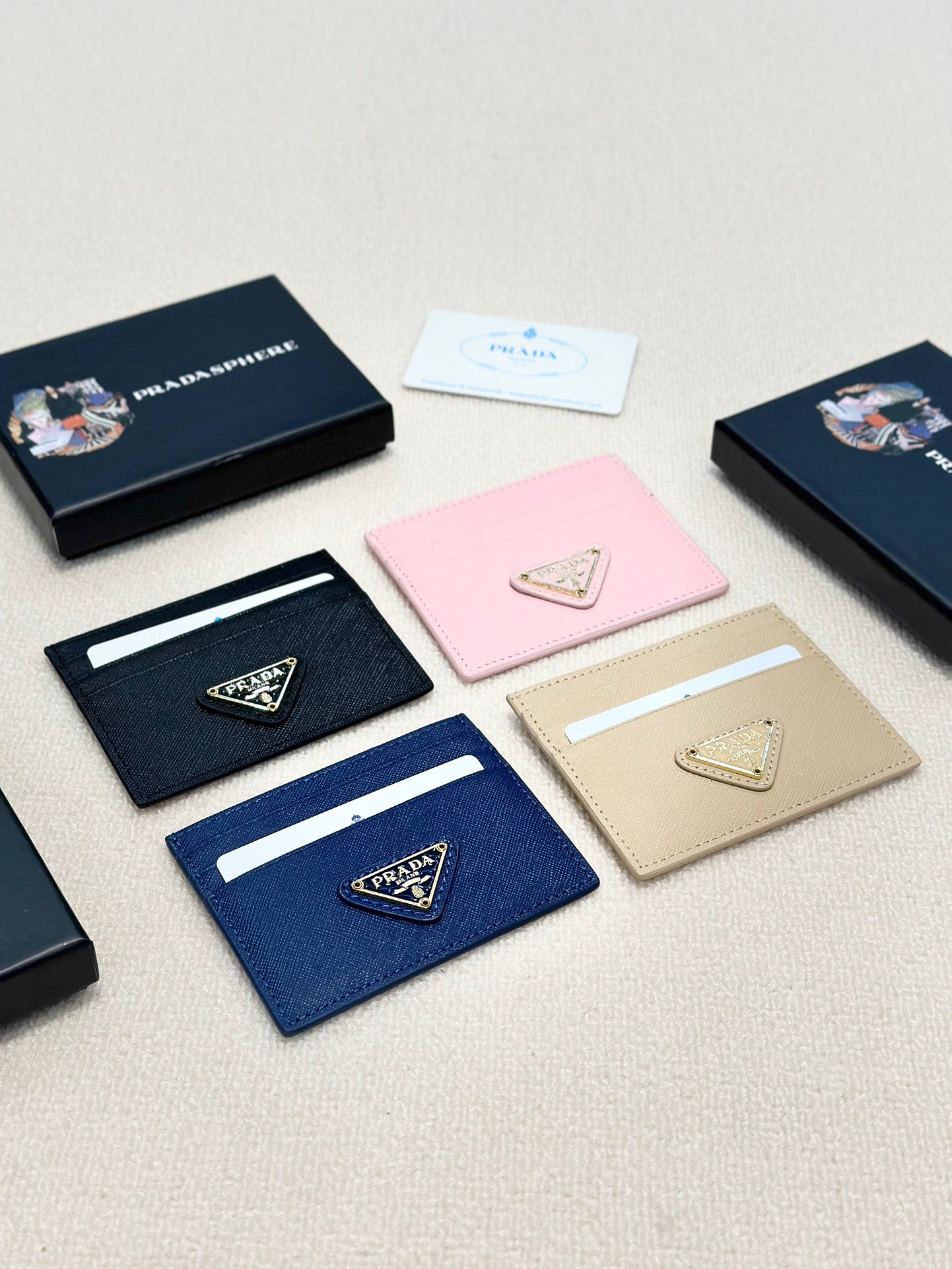 Prada leather Card Holder