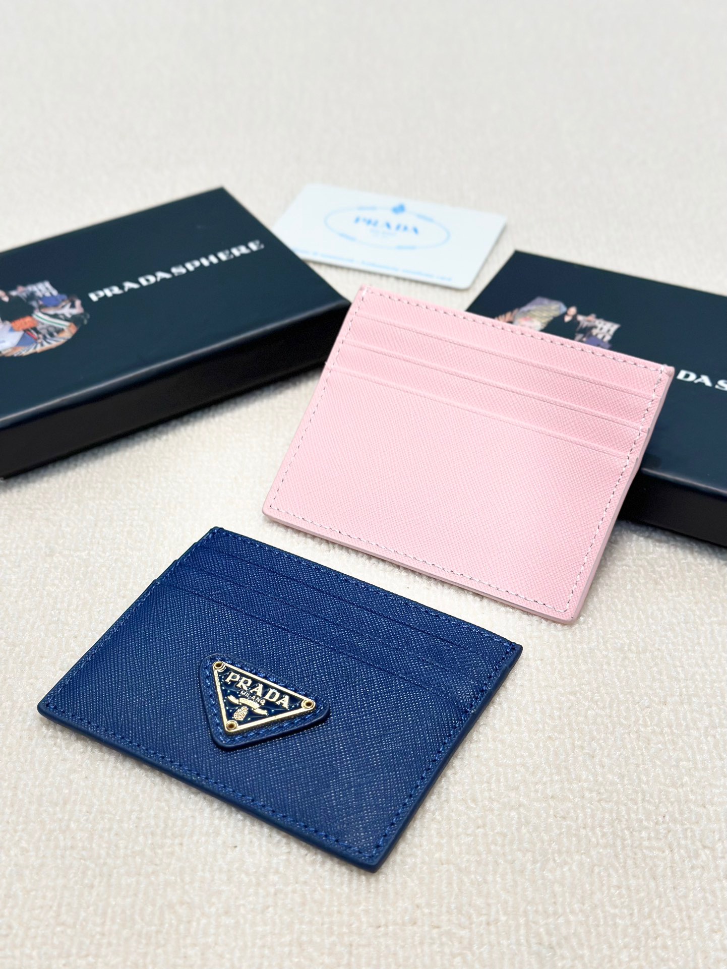 Prada leather Card Holder