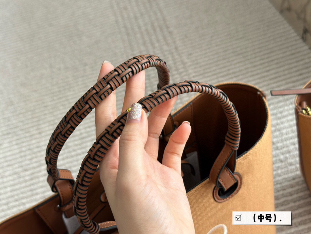 LOEWE canvas hand bag