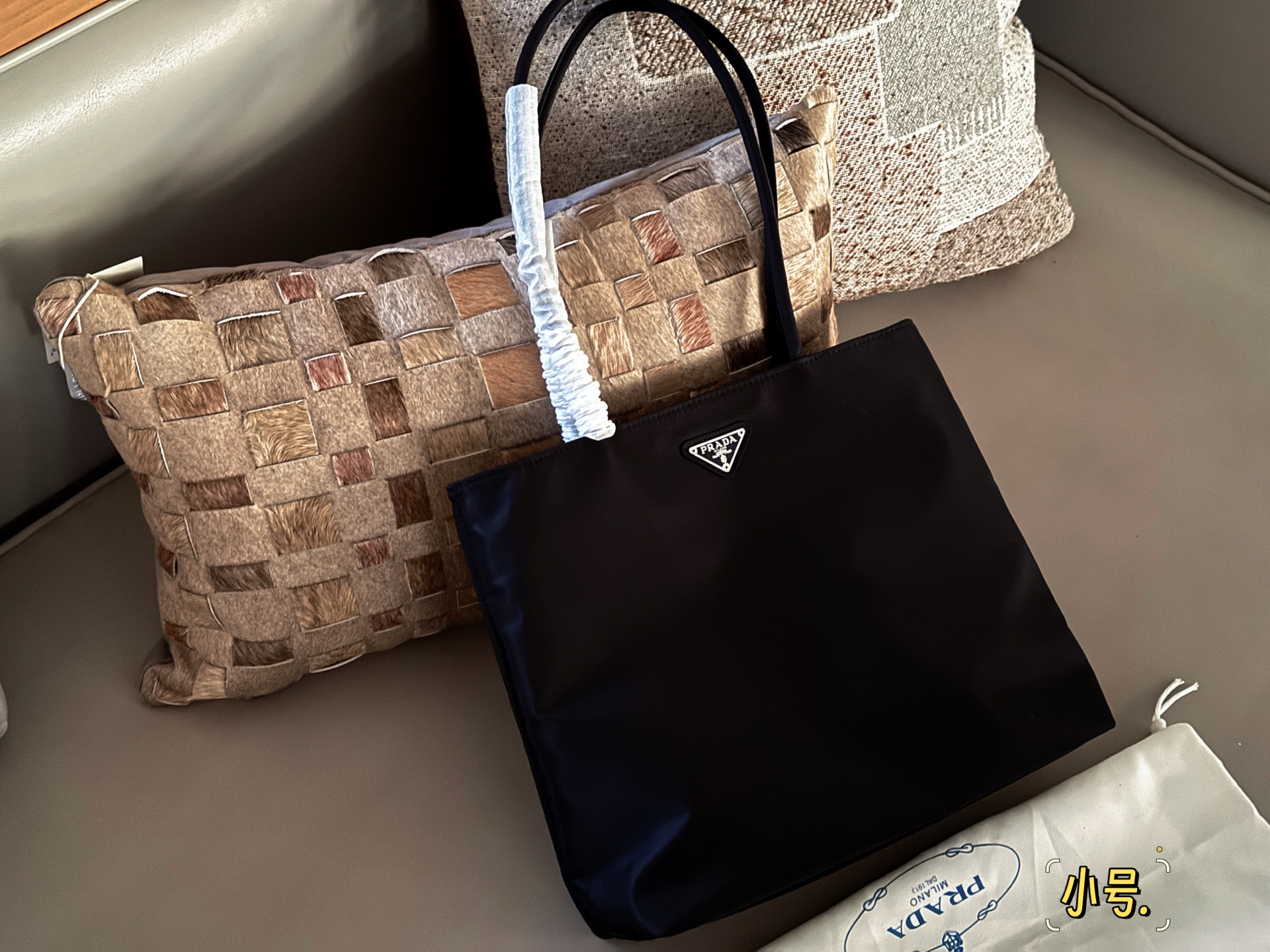 Prada tote handbag