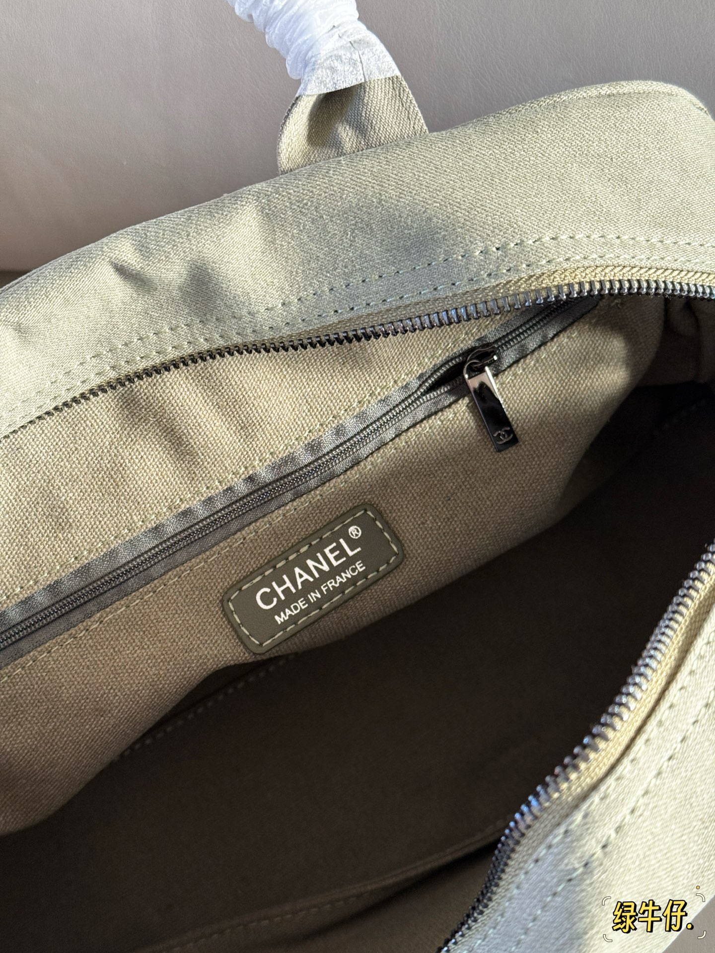 Chanel canvas Vintage handbag 135920