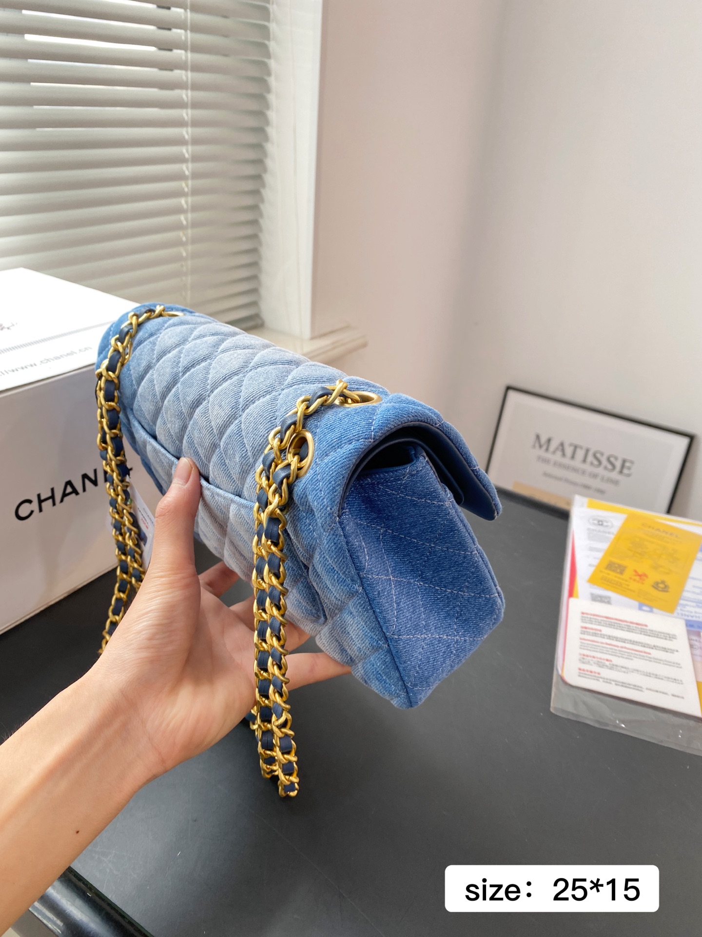 CHANEL CF Vintage Denim bag 138974