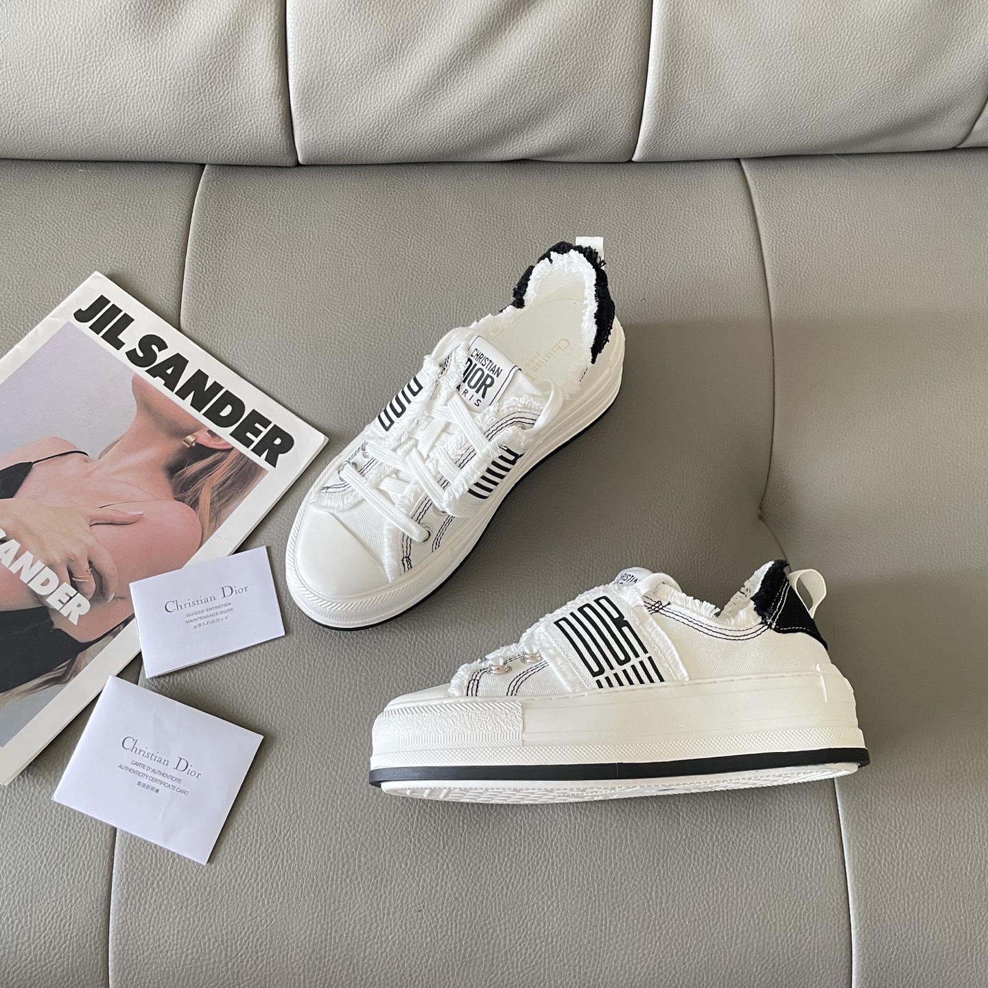 DIOR  2025 OOTD Canvas shoes 135931