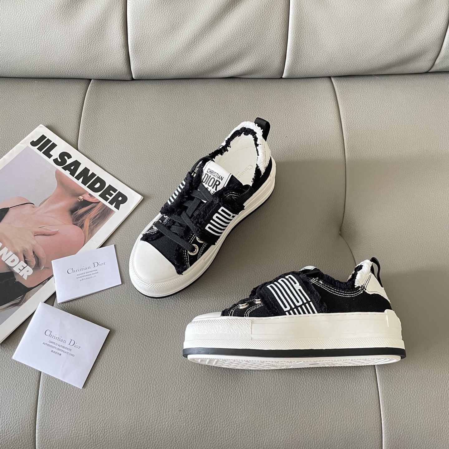 DIOR  2025 OOTD Canvas shoes 135930