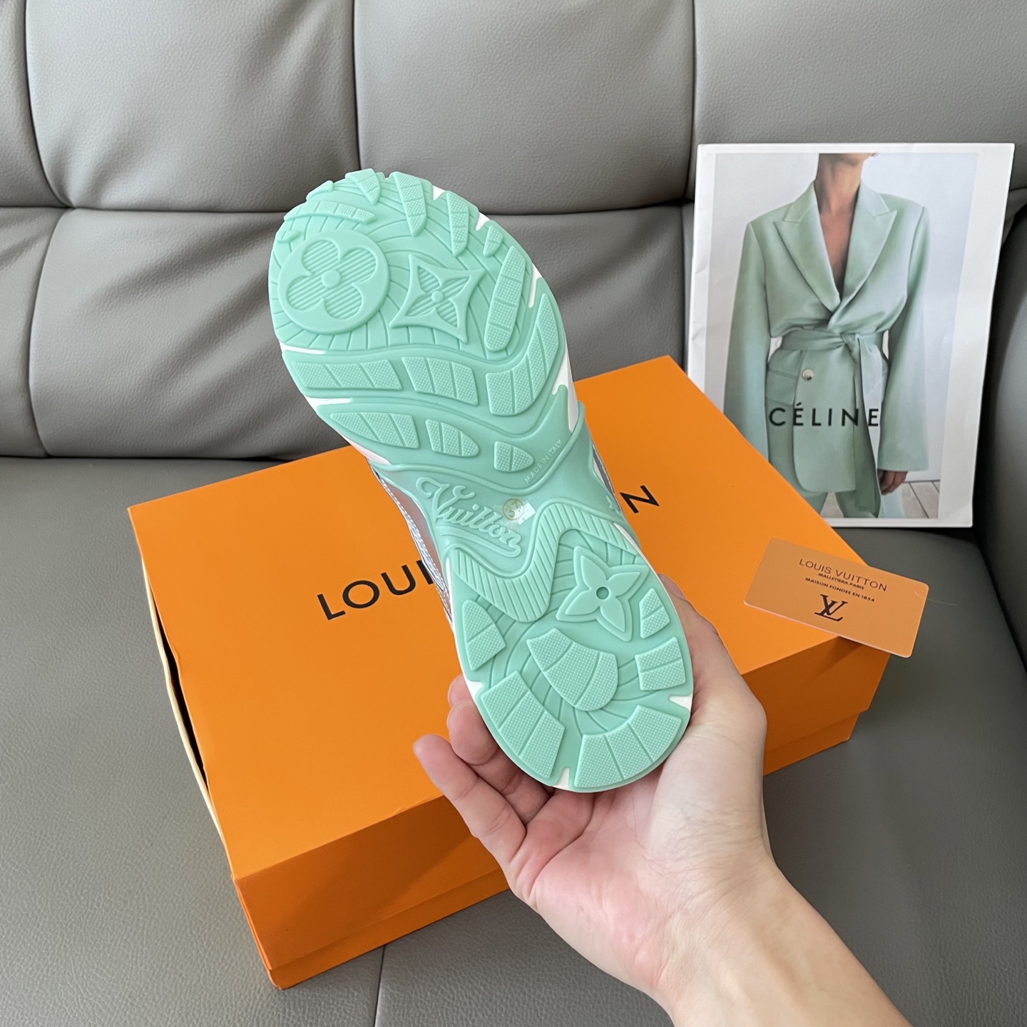 LV  Louis Vuitton  25S Olympia Trainer sneakers 139003