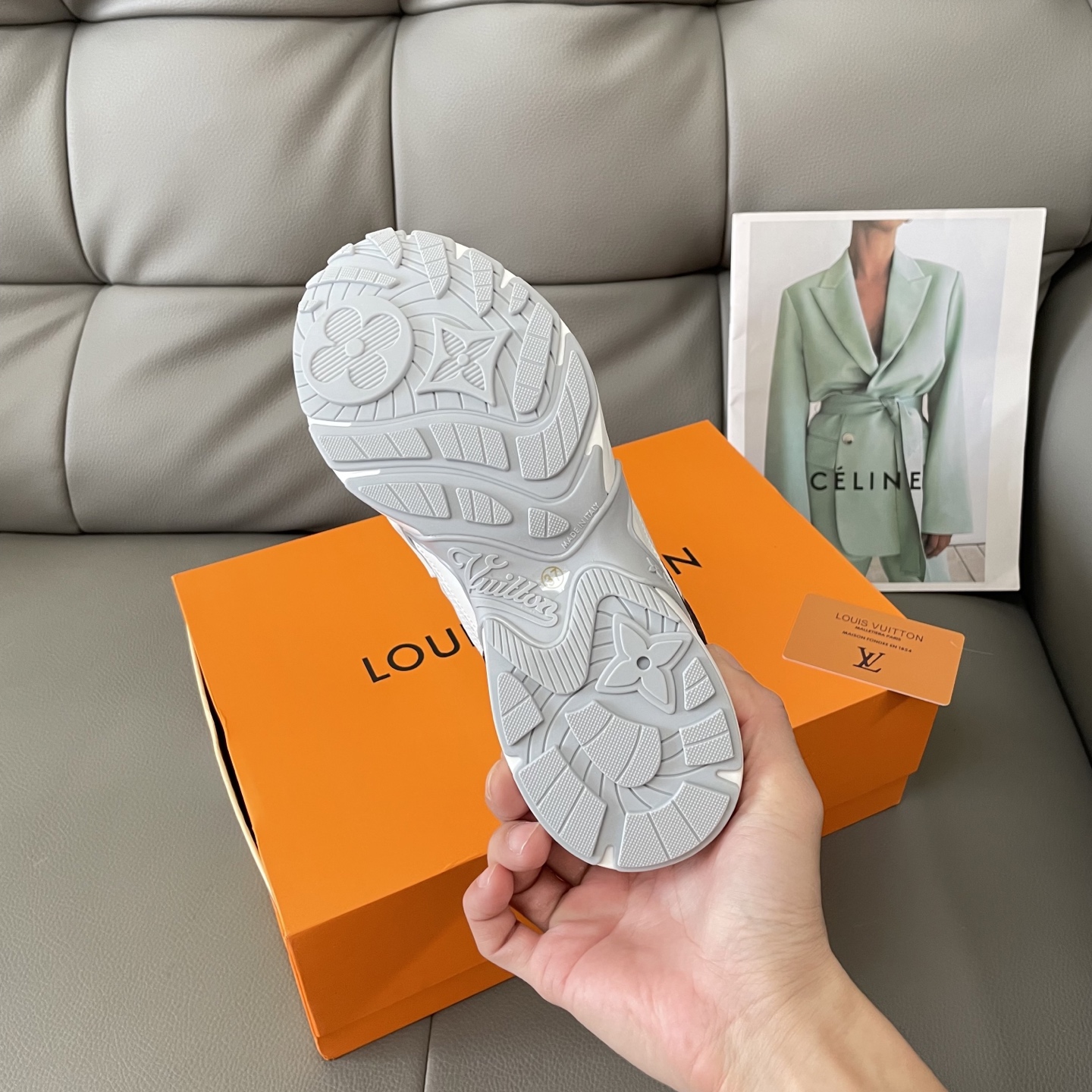 LV  Louis Vuitton  25S Olympia Trainer sneakers 139000