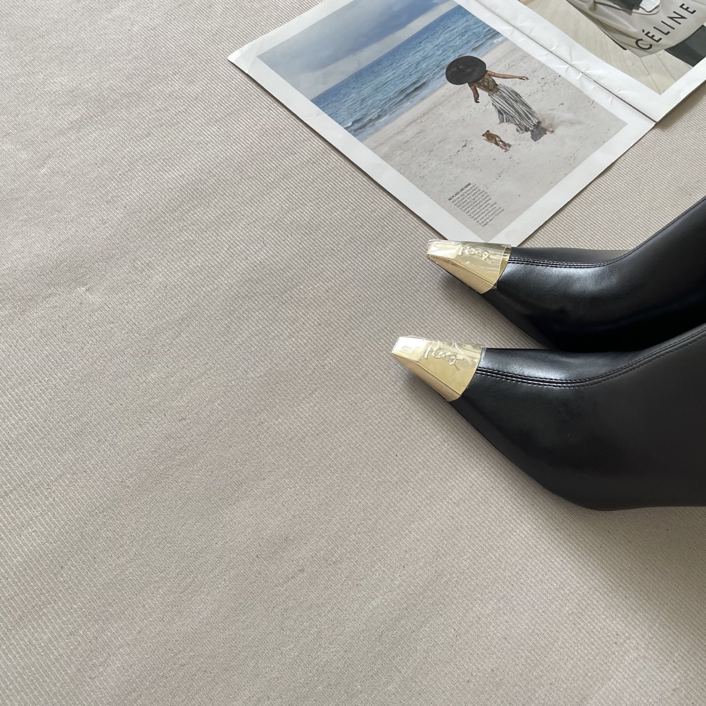 YSL SAINT LAUREN 25SS lady heel shoes 139021