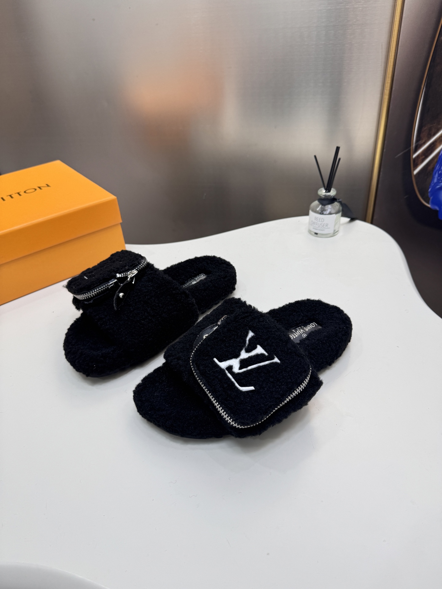 Dior winter slippers