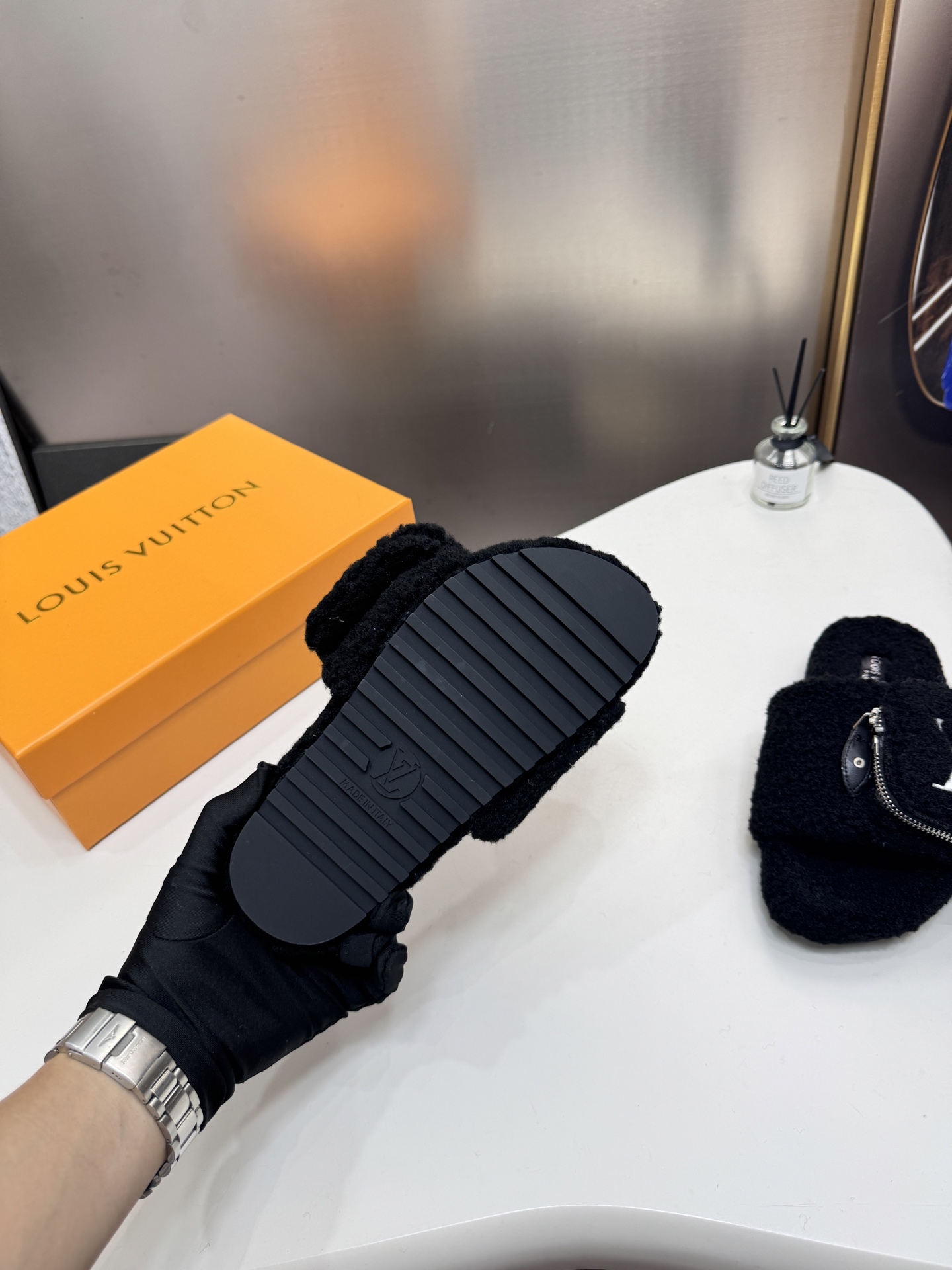 Dior winter slippers